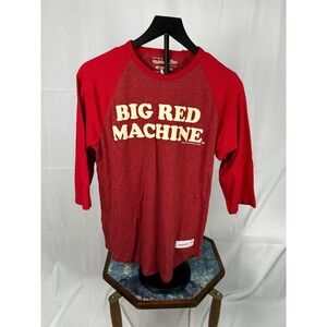 Cincinnati Reds Mitchell & Ness "Big Red Machine"Raglan Men's Medium MLB Retro